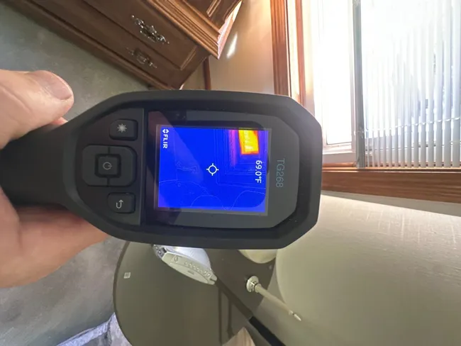 Inspection Requested Due To Elevated Humidity
