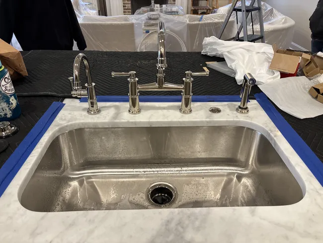 Trim Out Sink