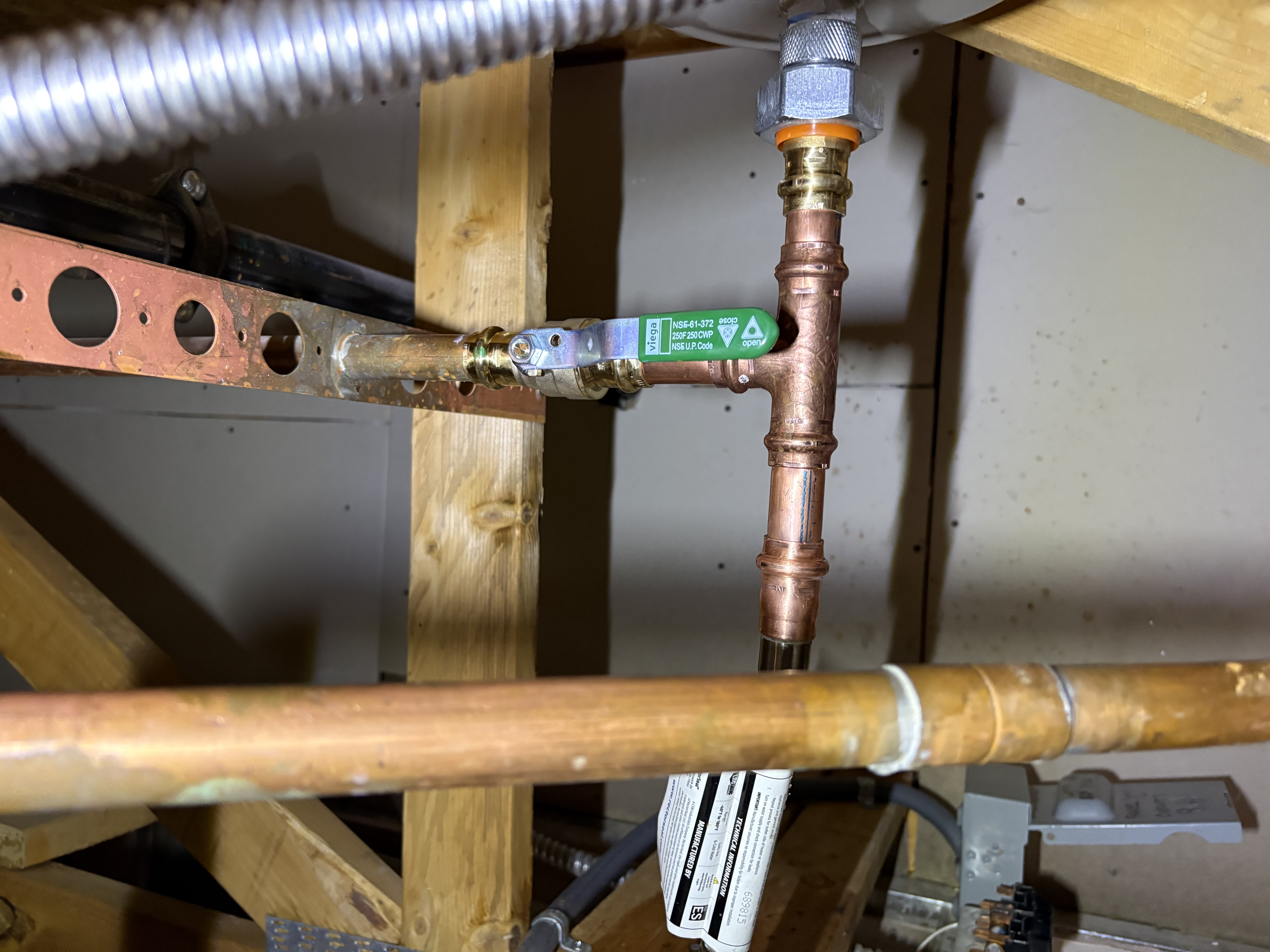 Burst expansion tank repair at a water heater in Aquila at McDowell Mountain, Scottsdale