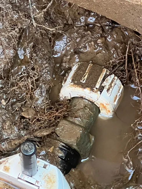 Water Leak In The Yard