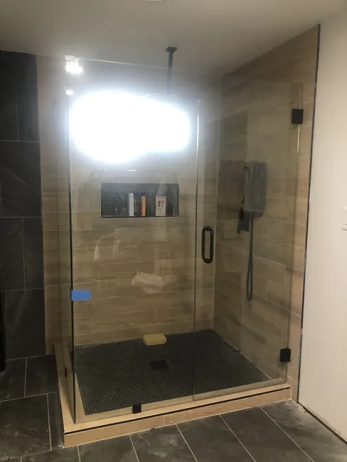 Shower Door Installation