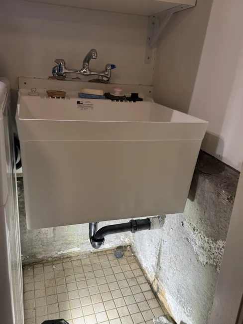 Remove & Replace Utility Sink