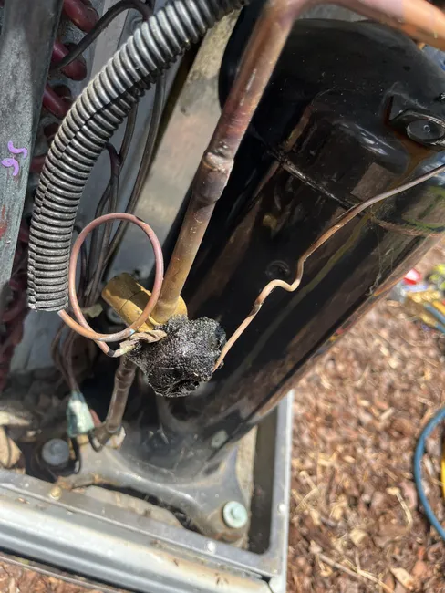 During a routine inspection, we identified a defective expansion valve in the heat pump, causing overheating. After a swift replacement, the system is now cooling effectively for the homeowner.