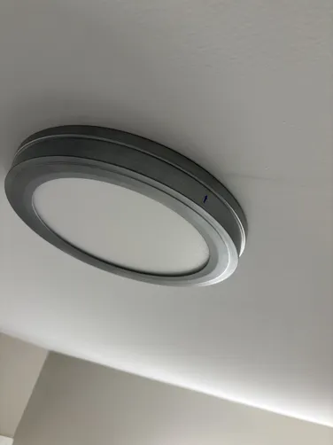 Installed 3 fandeliers, one light and swapped receptacle