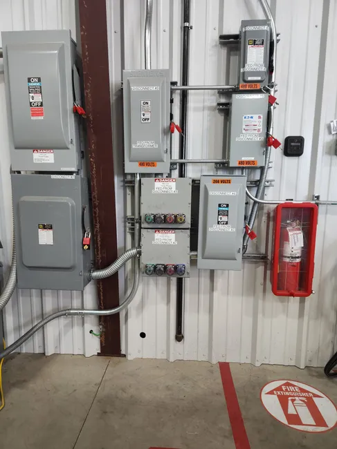 At a commercial site, we installed dedicated circuits to support critical equipment, enhancing operational efficiency.