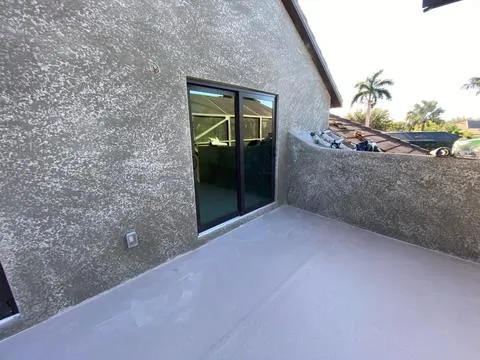 Flat Deck Replacement And Stucco