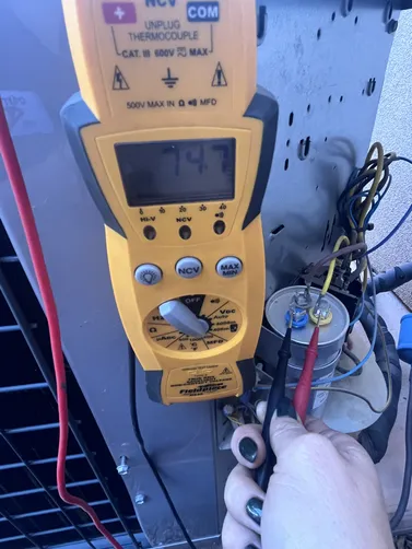 photo at Washington, UT on Nov 24, 2025: A standard service on the AC and furnace was performed to ensure optimal functionality and efficien