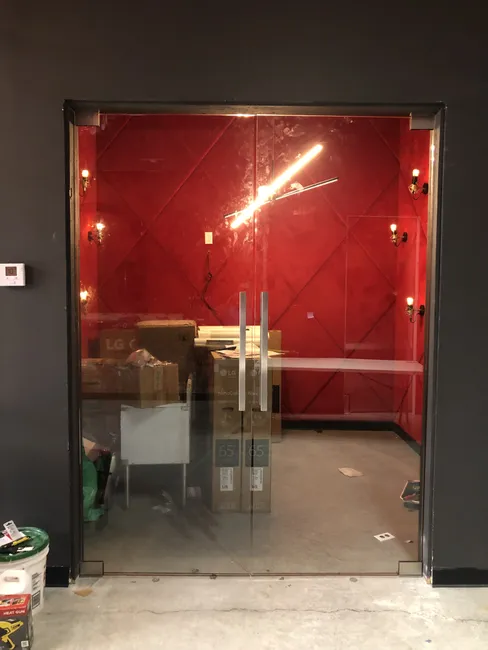 Glass Door Install