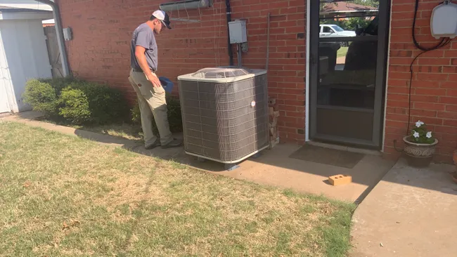 An outdated AC system was replaced with a new Bryant unit, delivering optimal comfort and efficiency.