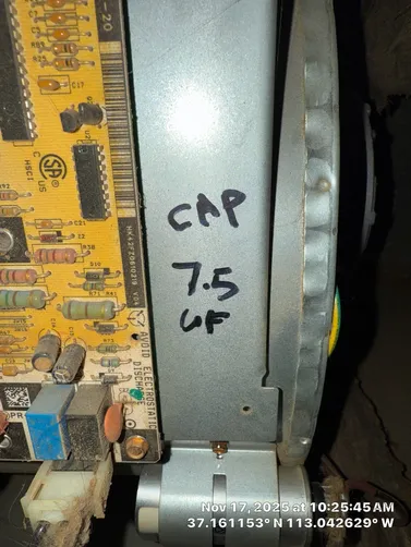 photo at Rockville, UT on Nov 17, 2025: A furnace was experiencing issues with the breaker tripping frequently. We conducted a thorough ins