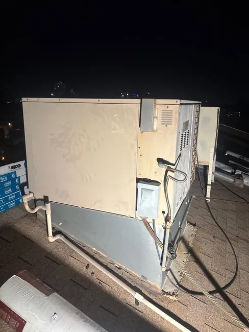 A/C Detach & Reset W/Cooler Removal