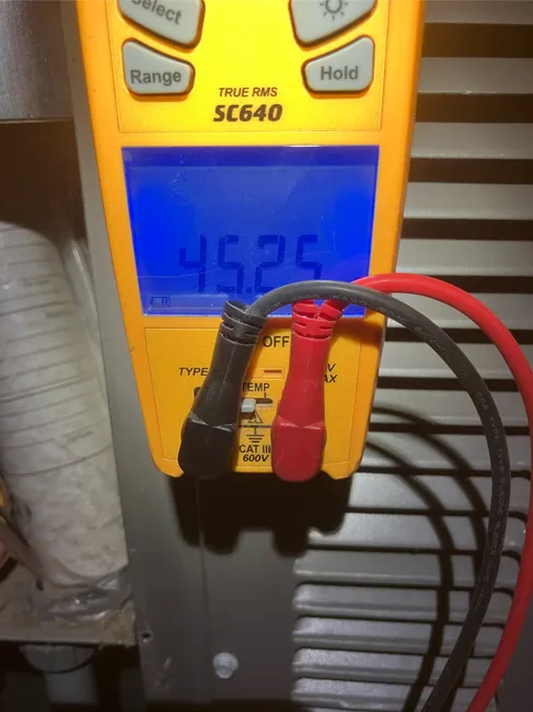 In Round Rock, our technician pinpointed and fixed a refrigerant leak in the HVAC system, restoring optimal cooling.