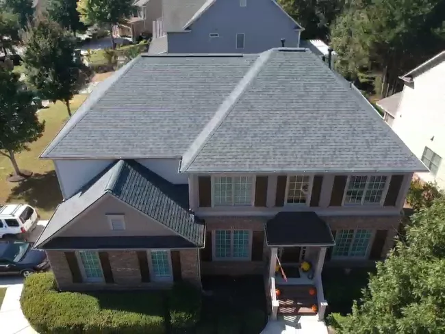New roof makes your home look so much better. Take a look at this roof replacement in Cumming.