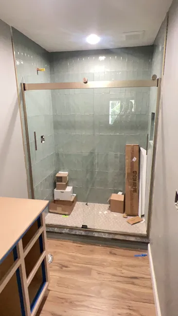 Shower Glass Install