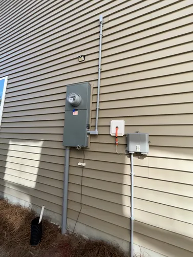 Installed a new 60A direct wire Cadillac EV charger.