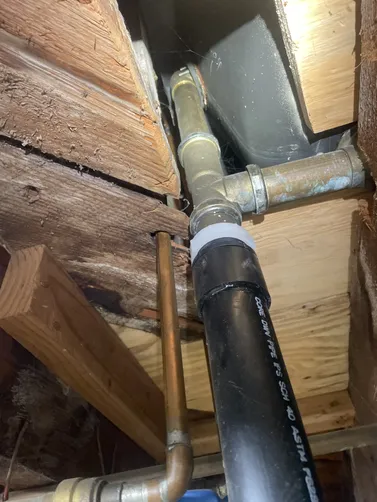 photo at Martinez, CA on May 12, 2026: A leaking waste and overflow on the tub drain was causing issues in the bathroom. We replaced the f