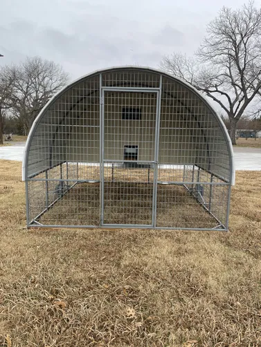 photo at Princeton, TX on Jan 23, 2026: 10x12 Chicken Coop in Lightstone-wheels, loft, ramp, roosting bars, roll out nesting box, doors-we