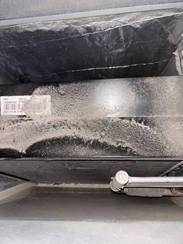 photo at Andover, KS on Aug 19, 2026: An air duct cleaning job was performed, addressing both the air ducts and the dryer vent in the bas photo at Andover, KS on Aug 19, 2026: An air duct cleaning job was performed, addressing both the air ducts and the dryer vent in the bas