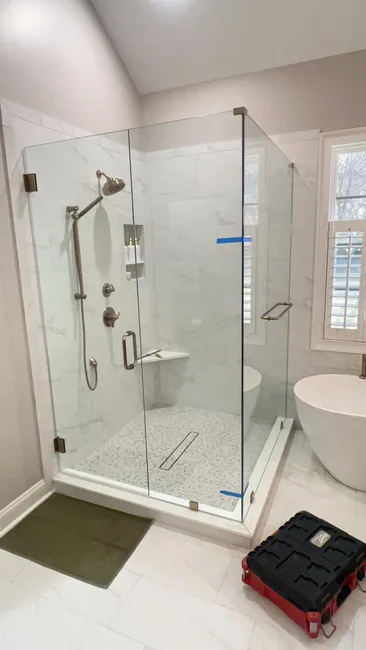Shower Door Installation