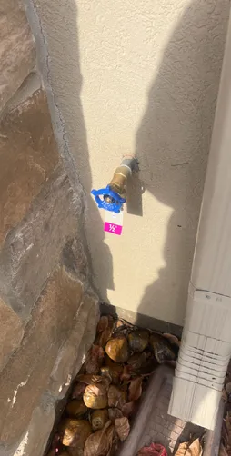 photo at Spring, TX on Dec 29, 2025: The outside hose bib was freezing to the garden hose during colder temperatures, causing inconvenie