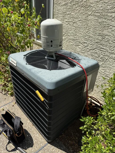In Folsom, our technician Vitaliy restored a malfunctioning AC system, ensuring optimal comfort for the homeowner.
