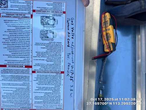 photo at Hurricane, UT on Oct 17, 2025: A service charge was conducted for a customer in Hurricane. We performed routine maintenance to ens