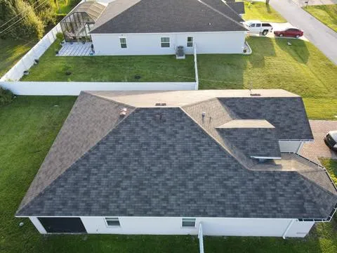 Large Shingle Roof Repair