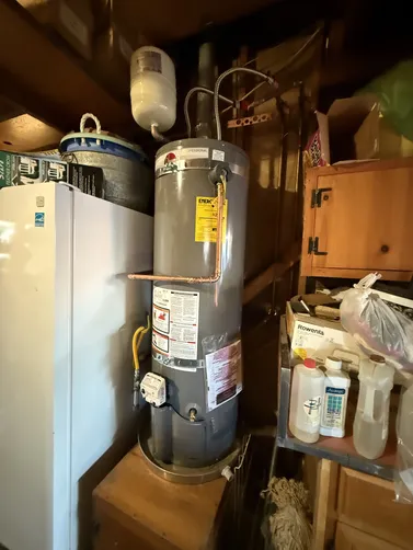 photo at a Cerrada Alamo, CA on Nov 27, 2025: A gas line leak was detected behind the water heater, posing a safety risk. We promptly repaired th