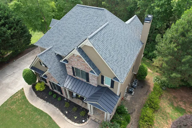Repair and Replace Chimney Flashing along with Roof Replacement. Insurance Claim Accepted.