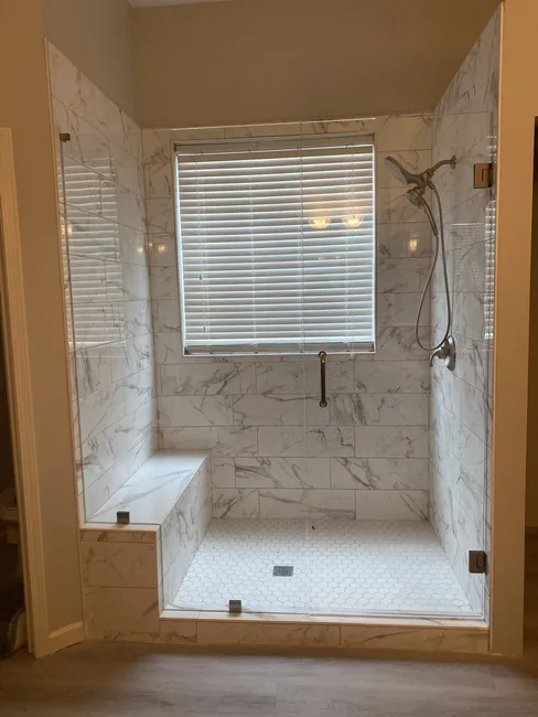 We provide Stockbridge with quality glass shower door installations. We can install single, double, and custom doors. Call S & B for your estimate today!
Our glass experts are passionate about the glass replacement work that we perform for our clients. We offer free estimates and same-day services. With 10+ years of experience and hundreds of happy customers, we install all forms of glass and have earned the reputation of being a trusted & reliable Metro-Atlanta glass company.
S & B Glass & Windows
190 Promenade Parkway,
Fayetteville, GA 30214.
We design, create and install all types of glass products in the Fayetteville, Peachtree City, Newnan and surrounding Metro Atlanta Area.