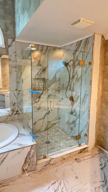 Shower Glass Door Installation