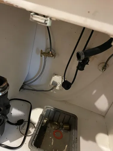 photo at Walnut Creek, CA on Apr 03, 2026: A malfunctioning garbage disposal was creating noise and inefficiency in the homeowner's kitchen. W