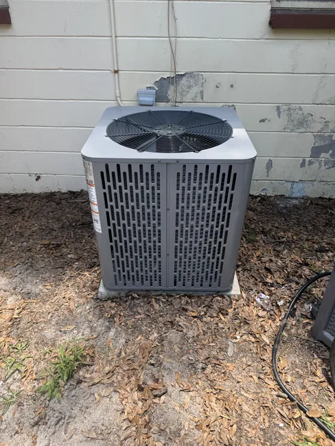 A blown-out drain line was repaired, and we added refrigerant for optimal AC performance, enhancing efficiency.