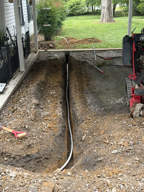 Water Line Reroute