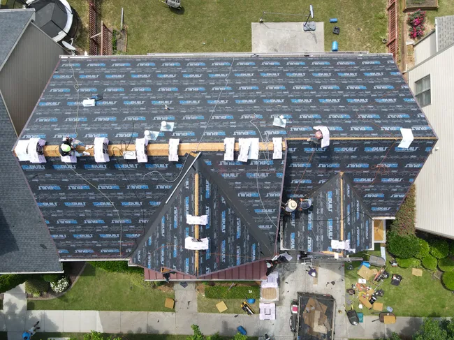 New Roof Replacement. We did all repair and replace work for this job.