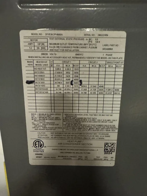 Biannual maintenance was performed on the central AC system, ensuring optimal efficiency for the home.