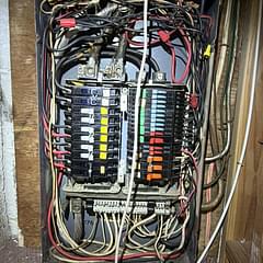 Panel replacement by Sarah & Family Electrical Services in Fairfax, VA