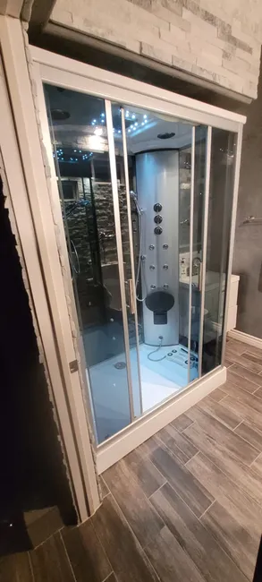 Sauna Shower Installation