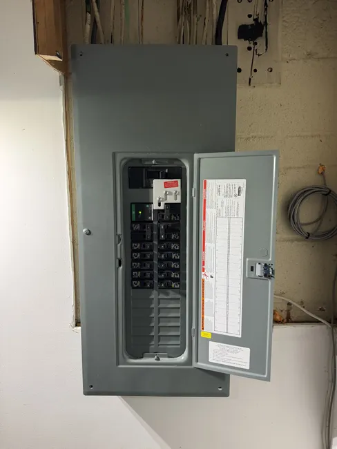 Electrical Panel Upgrade, Generator Hookup & Dedicated Tankless Water Heater Circuit