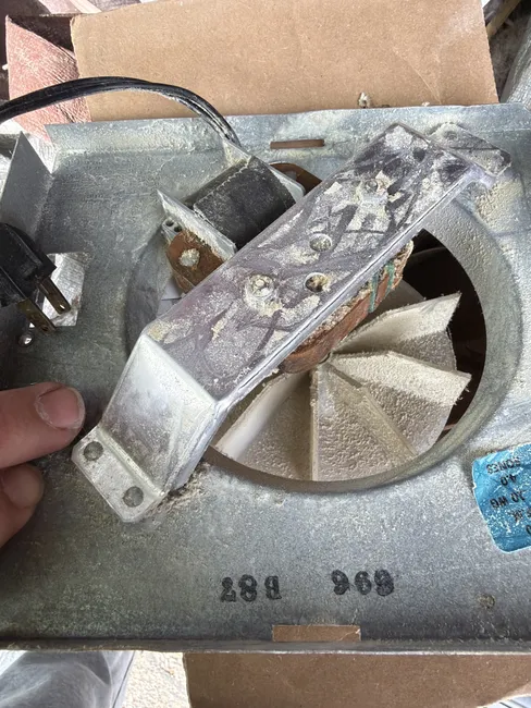 Broken Bathroom Fan