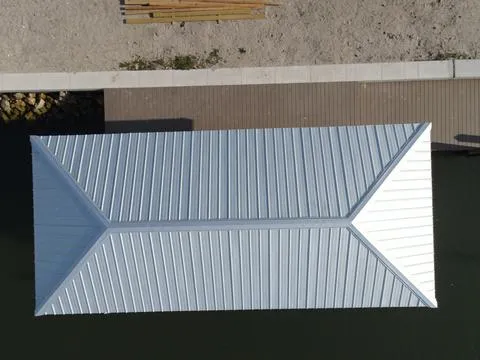 Boathouse Roof Install