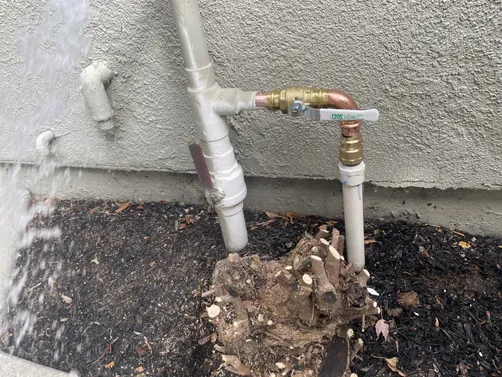 photo at Lafayette, CA on Oct 23, 2025: A stuck ball valve can lead to significant plumbing issues, so we replaced the problematic valve to