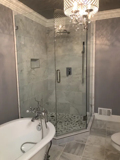 Shower Door Installation