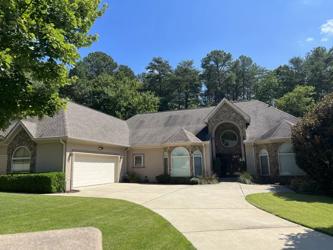 The customer's neighbor told them that they needed to get a roofing contractor because shingles were sliding off of the roof.