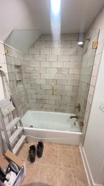 Shower Door Installation
