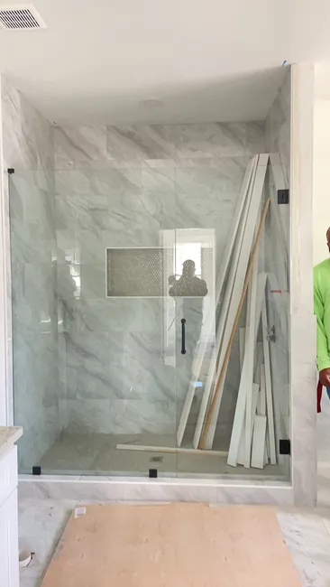 Shower Door Installation