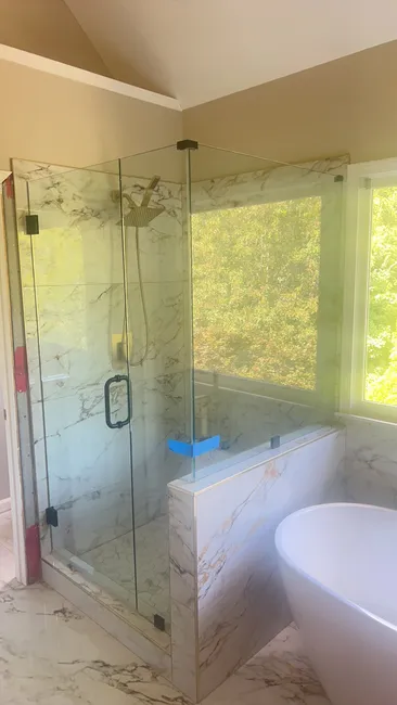 Shower Door Installation