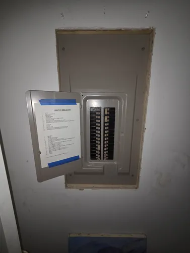 TS receptacles in bedroom. Replaced 2 receptacles.