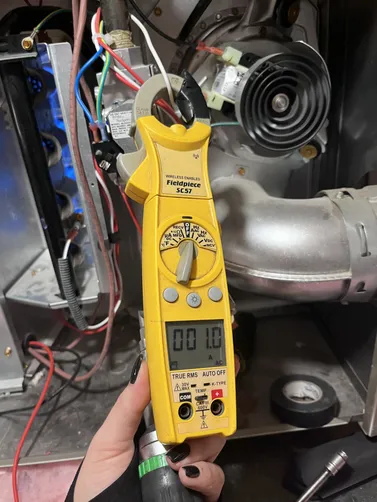 photo at Hurricane, UT on Oct 28, 2025: A standard furnace service was performed to ensure optimal heating performance for the home. We con