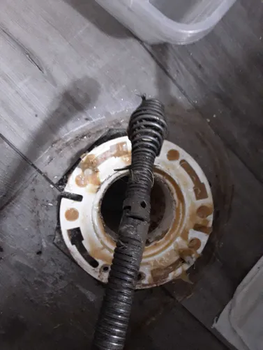 photo at Houston, TX on Dec 08, 2025: We resolved a significant clog in the guest bathroom toilet, which was causing major disruptions. E